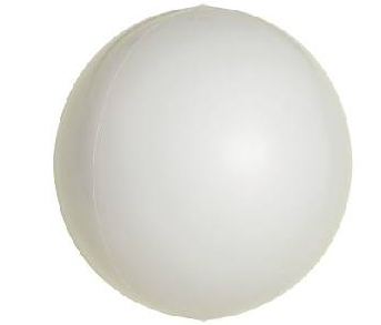 White ORBZ Foil Balloon